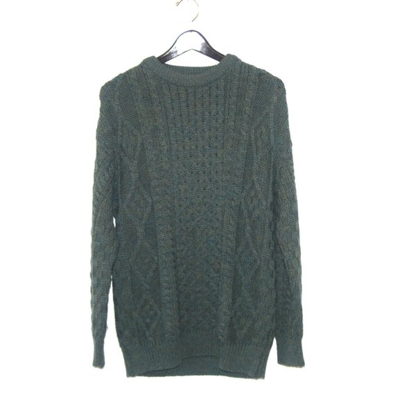 Celtic Country 100% Wool Crewneck Sweater Men Size Medium - Picture 1 of 5